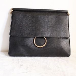 Black Clutch/cross body bag